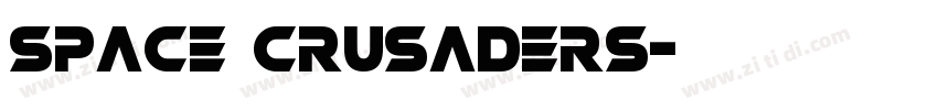 Space Crusaders字体转换
